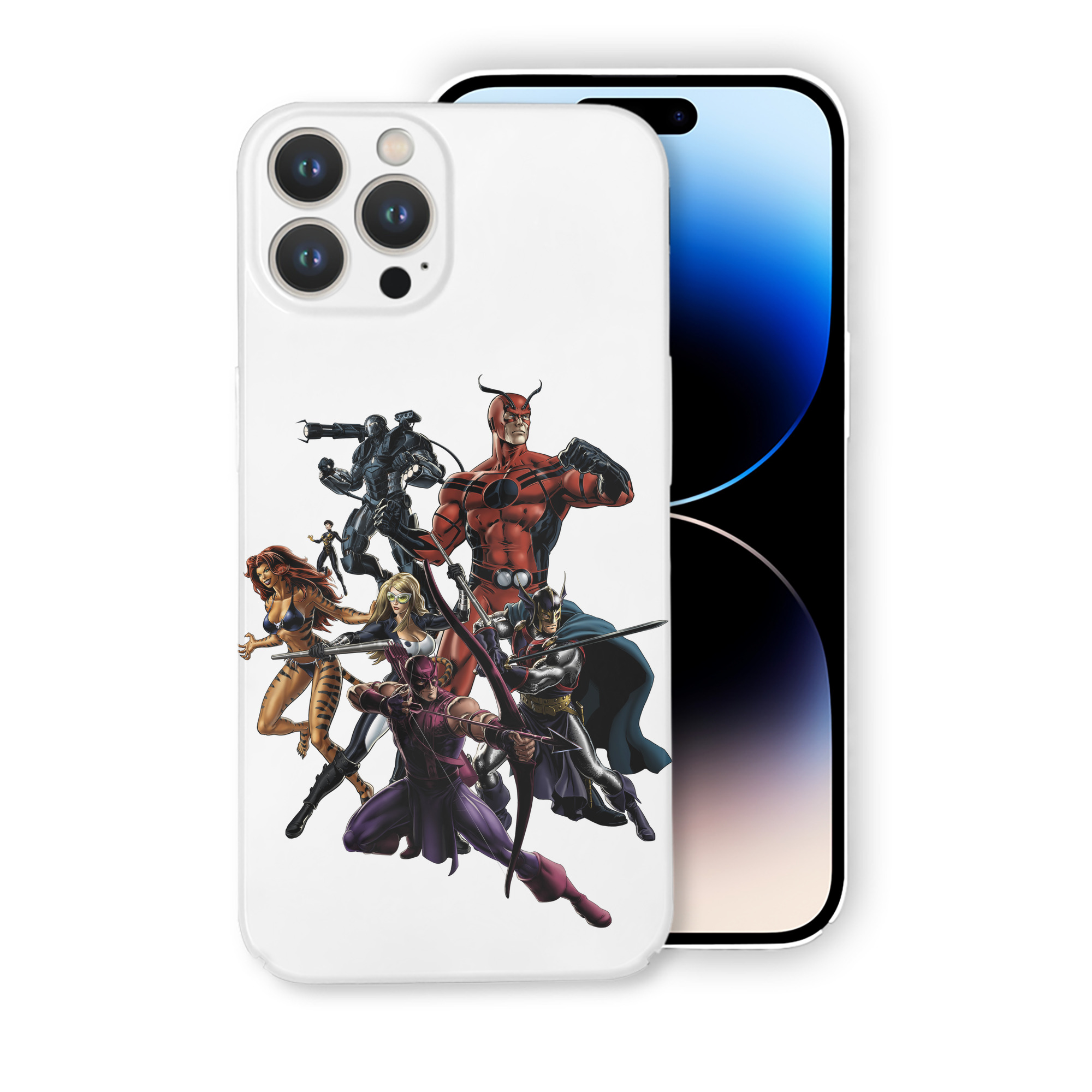 （画像用） アベンジャーズ The Avengers 【iPhone 14シリーズ対応】ハードケース